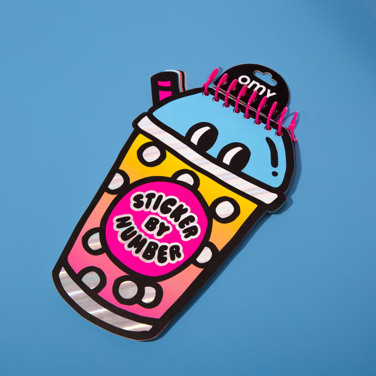 OMY. Stickers Activity Book - Bubble Tea
