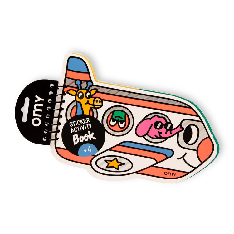 OMY. Stickers Activity Book - Vroom