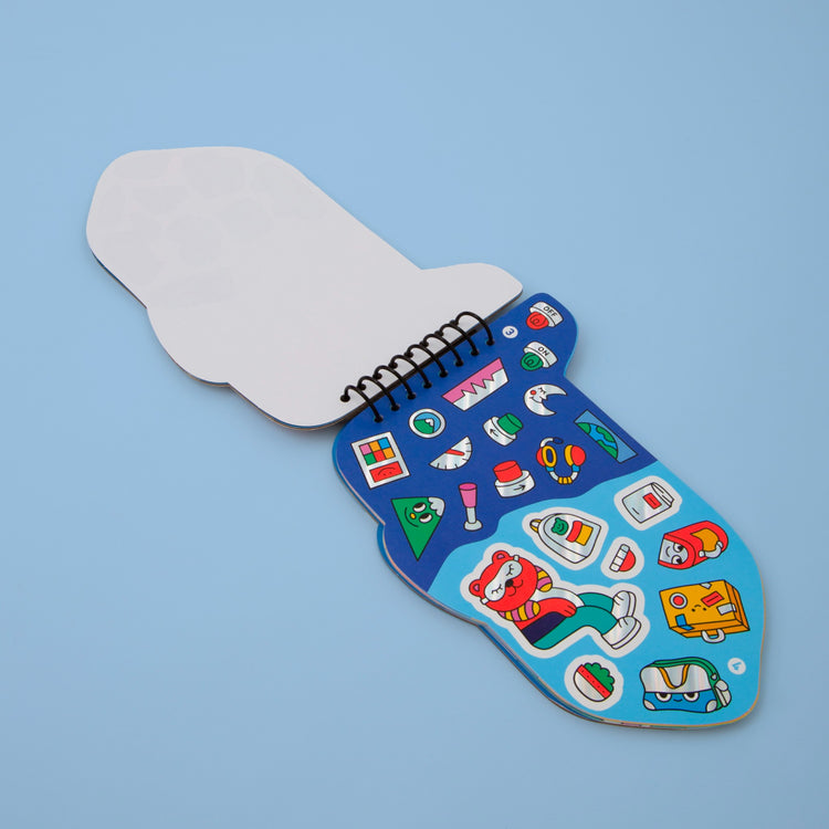 OMY. Stickers Activity Book - Vroom