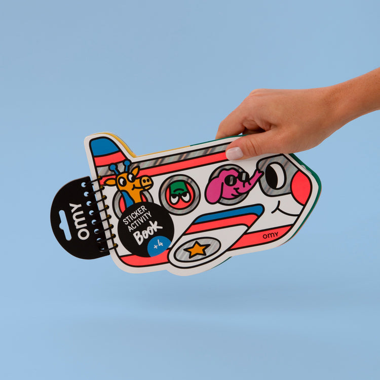 OMY. Stickers Activity Book - Vroom