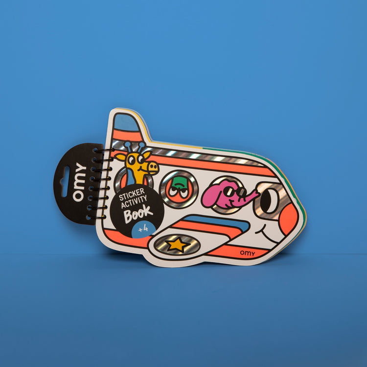 OMY. Stickers Activity Book - Vroom