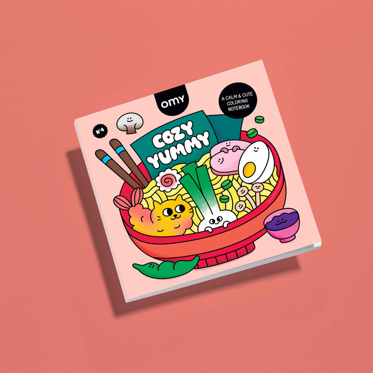 OMY. Βιβλίο ζωγραφικής Cozy Art - Yummy