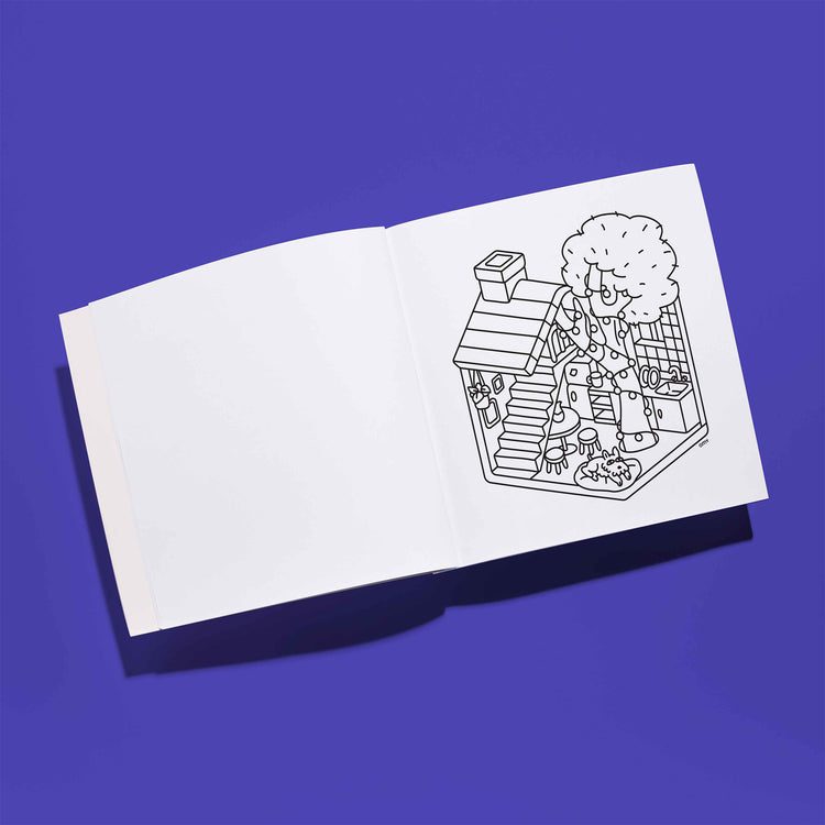OMY. Coloring Notebook Cozy Art -Tiny House