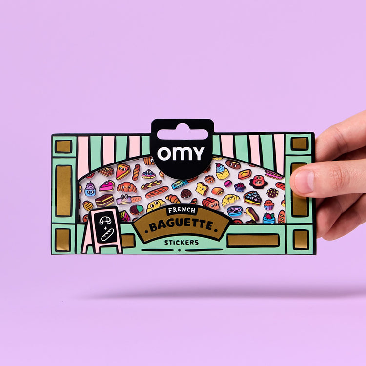 OMY. Assorted Stickers BOUTIQUE - French Bakery