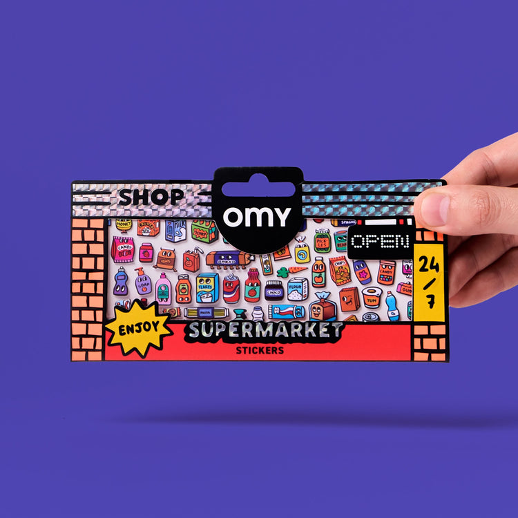 OMY. Σετ αυτοκόλλητα BOUTIQUE - Supermarket
