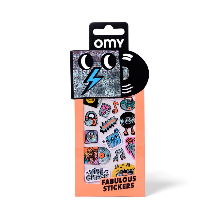 OMY. Σετ αυτοκόλλητα ICONIC - Music