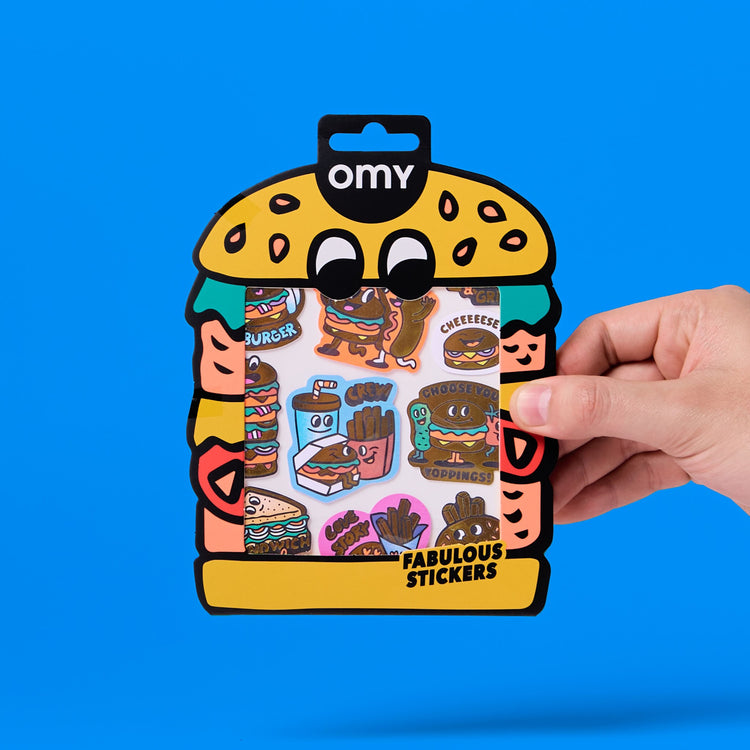 OMY. Σετ αυτοκόλλητα BIG - Burger