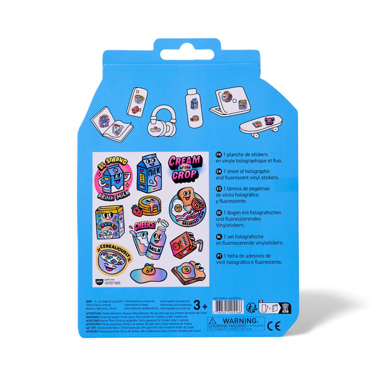 OMY. Fabulous Stickers BIG - Milk