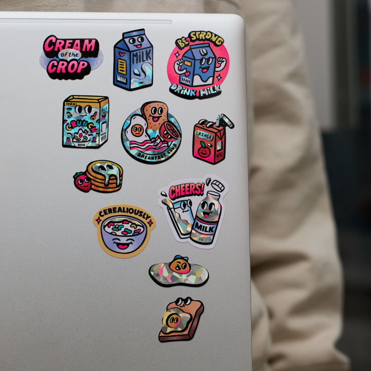 OMY. Fabulous Stickers BIG - Milk