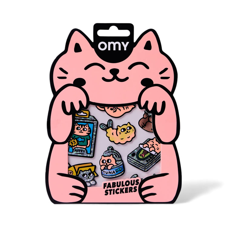 OMY. Fabulous Stickers BIG - Kitty