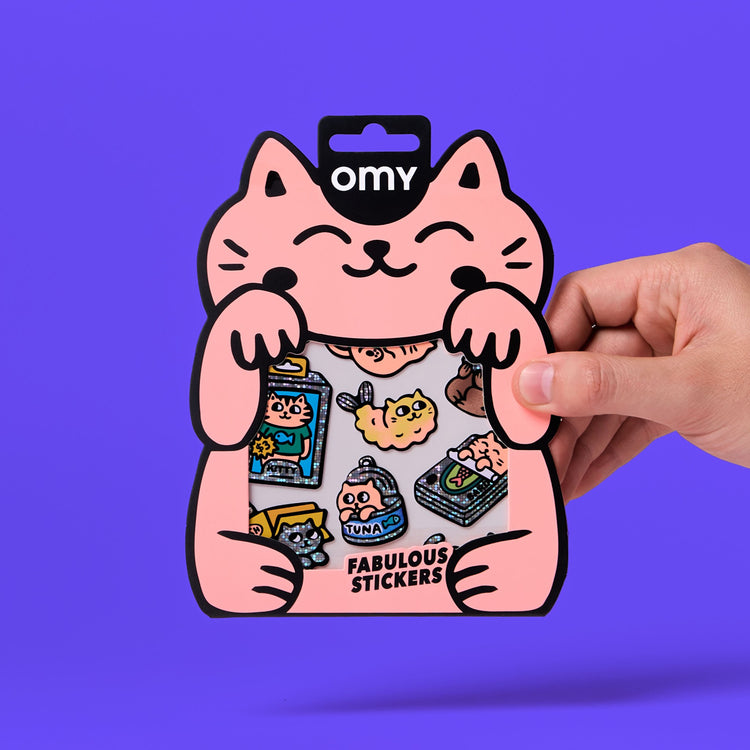 OMY. Fabulous Stickers BIG - Kitty