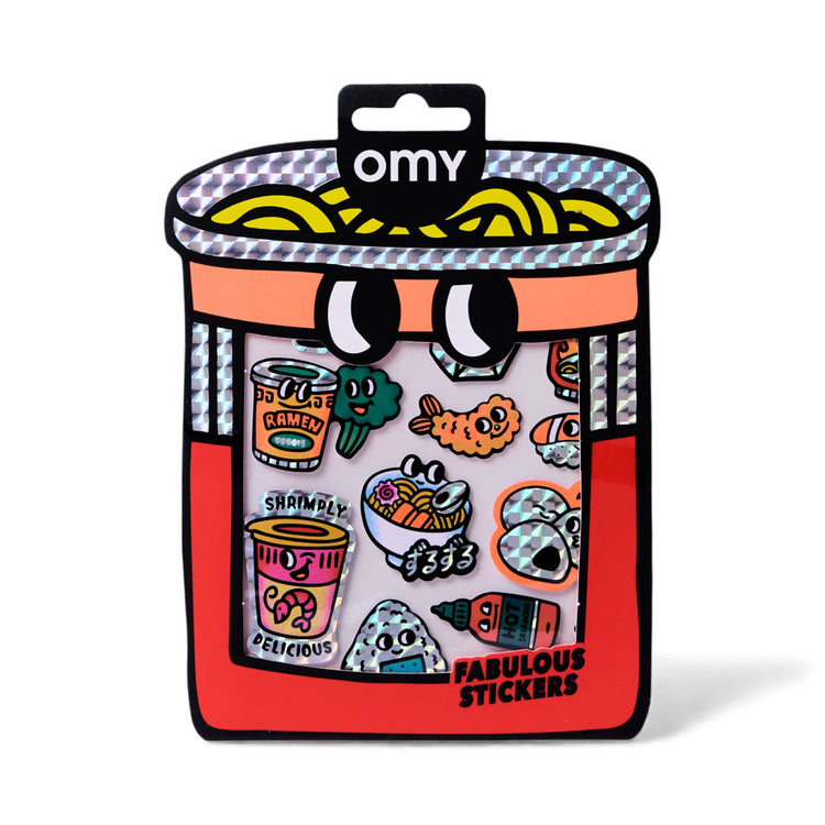 OMY. Fabulous Stickers BIG - Noodle