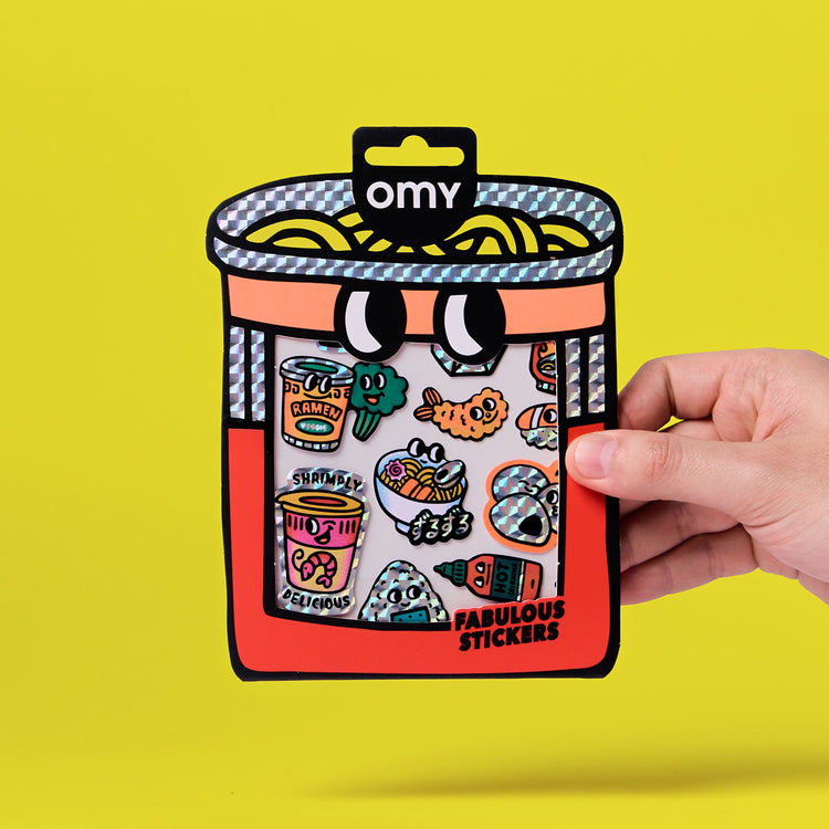 OMY. Fabulous Stickers BIG - Noodle