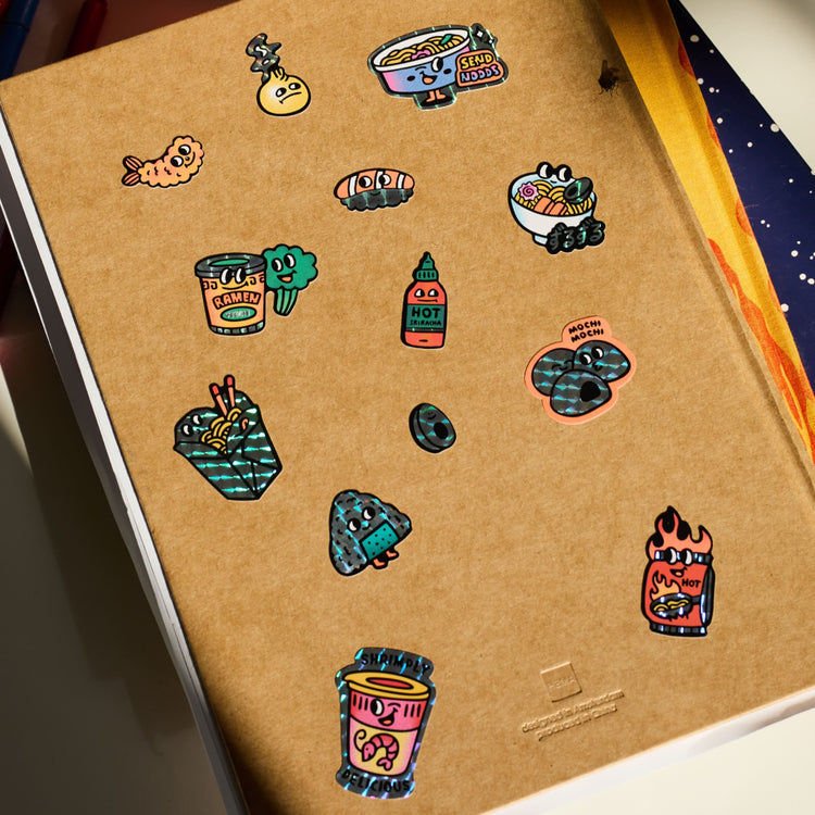 OMY. Fabulous Stickers BIG - Noodle