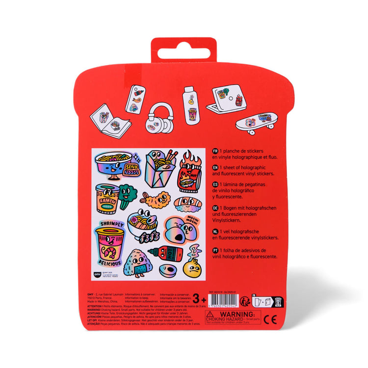OMY. Fabulous Stickers BIG - Noodle