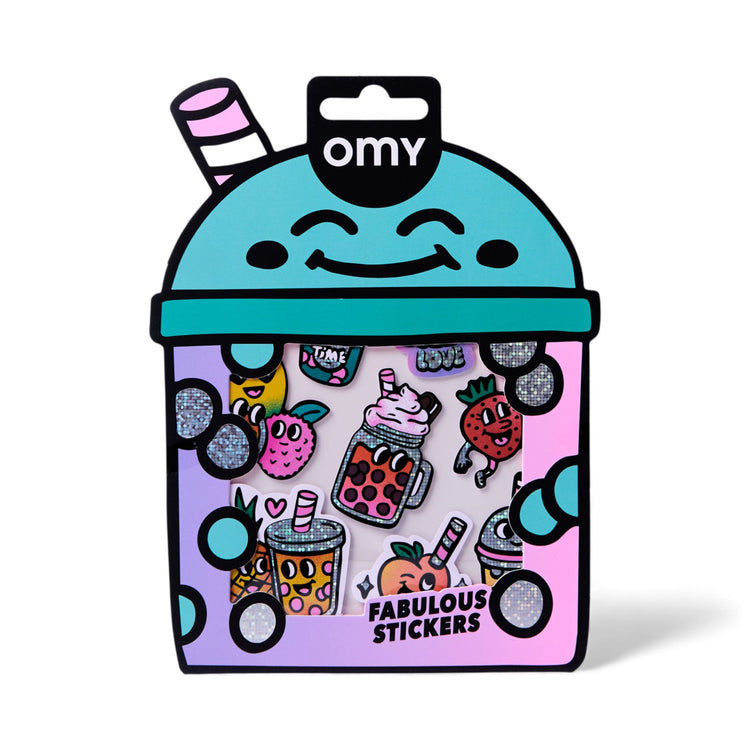 OMY. Fabulous Stickers BIG - Bubble Tea