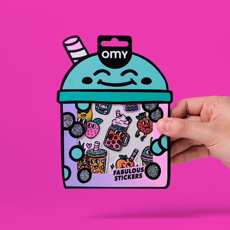OMY. Fabulous Stickers BIG - Bubble Tea
