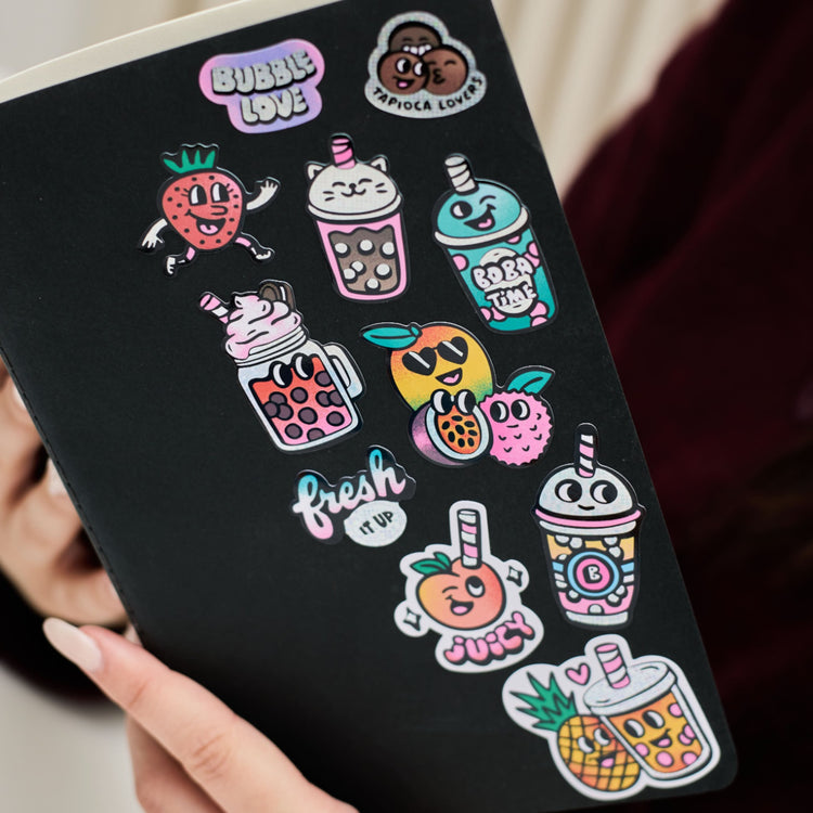 OMY. Fabulous Stickers BIG - Bubble Tea
