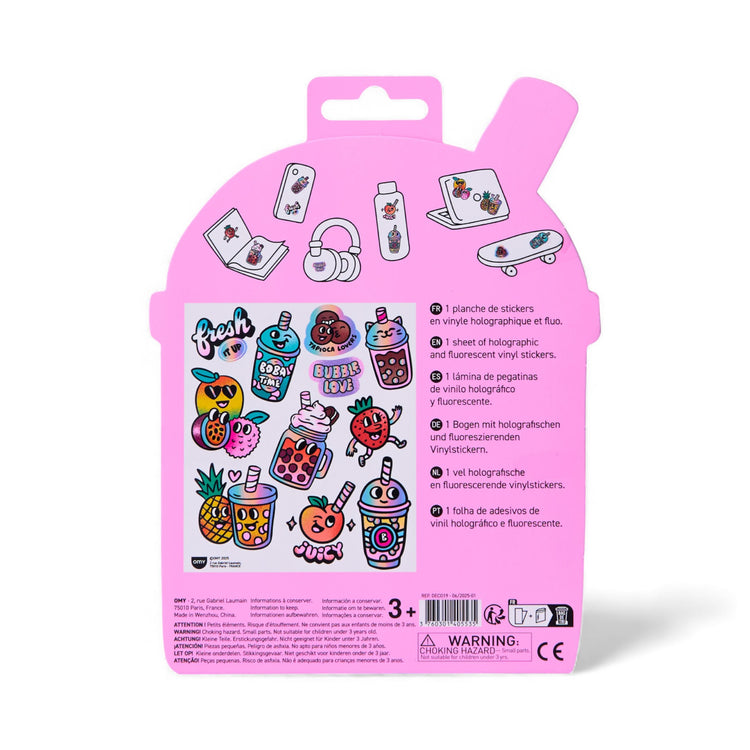 OMY. Fabulous Stickers BIG - Bubble Tea