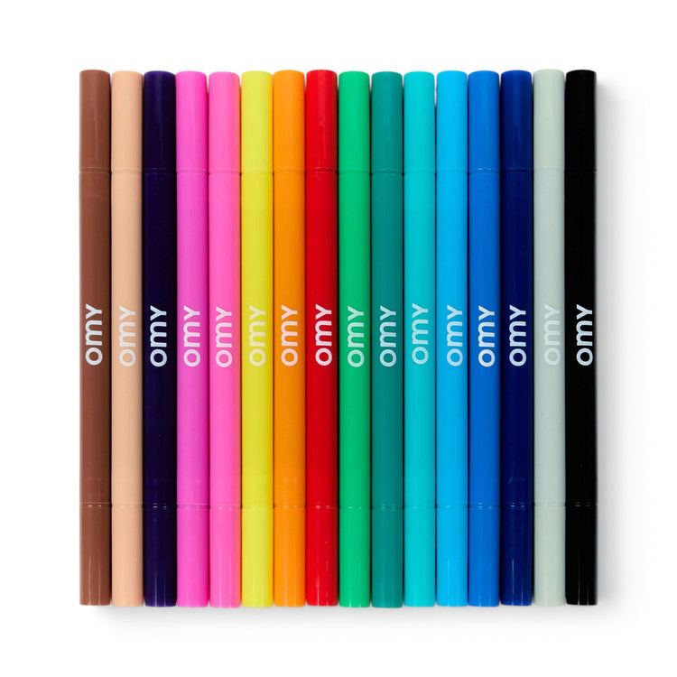 OMY. Set of 16 Ultra Washable Markers