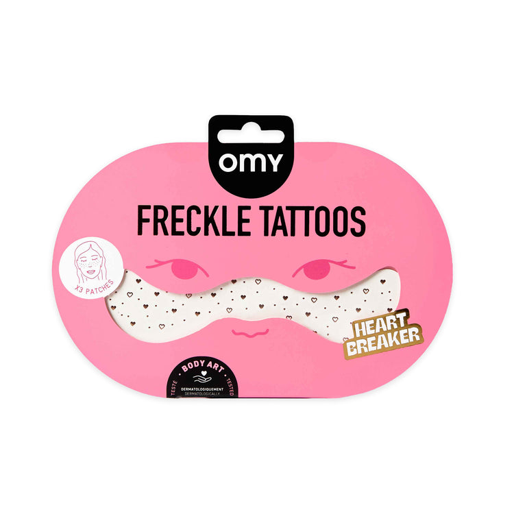 OMY. Freckles Tattoos - Heartbreaker
