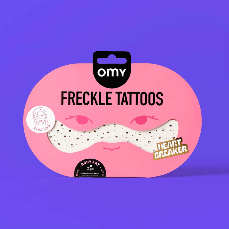 OMY. Freckles Tattoos - Heartbreaker