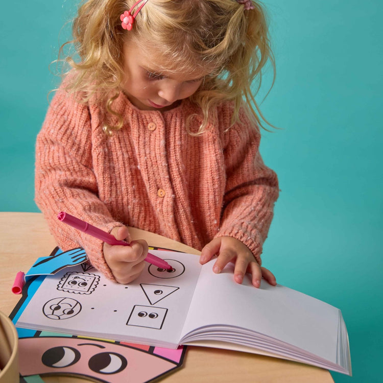 OMY. Montessori Stickers Book - Geometric Shapes