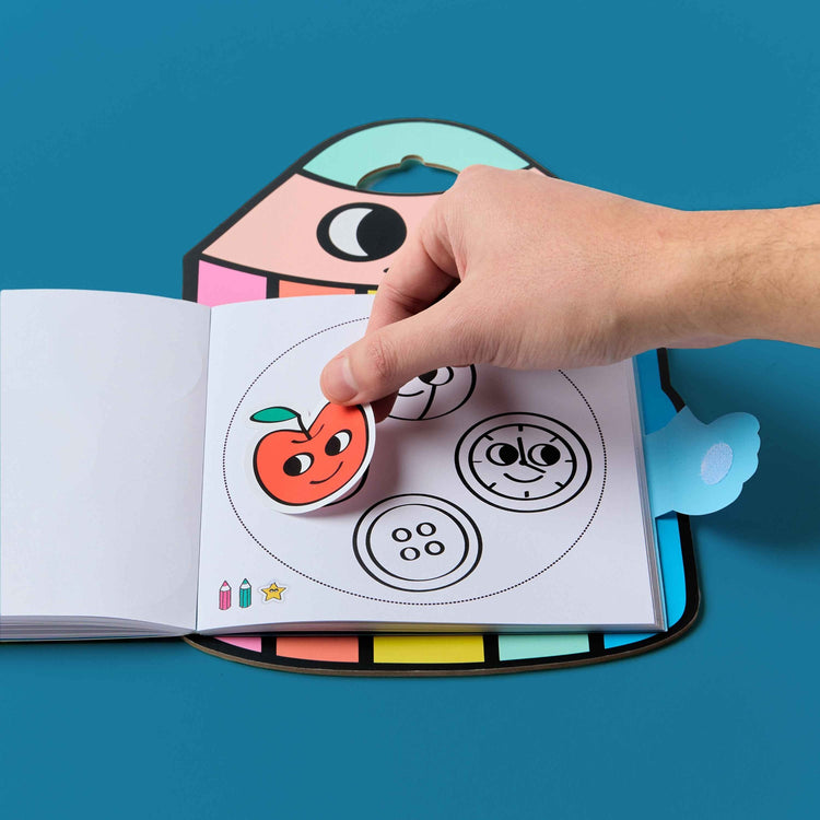 OMY. Montessori Stickers Book - Geometric Shapes