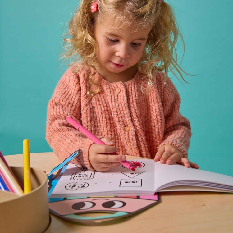 OMY. Montessori Stickers Book - Geometric Shapes