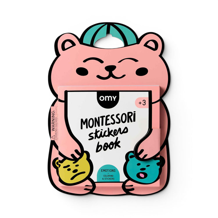 OMY. Montessori Stickers Book - Emotions