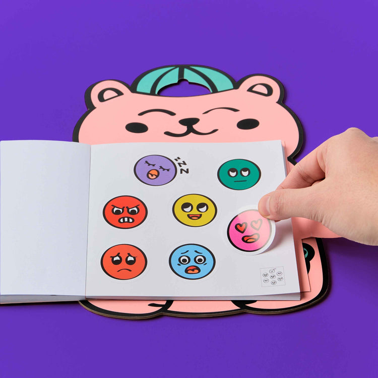 OMY. Montessori Stickers Book - Emotions