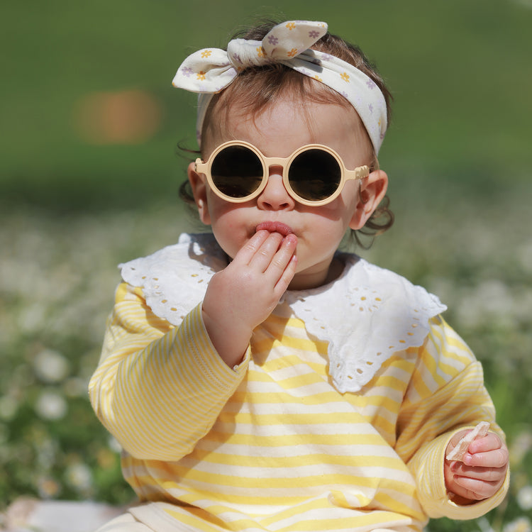 OLIVIO & CO. Toddler Round Sunglasses Classic Olivio-Desert Sand 18-36m