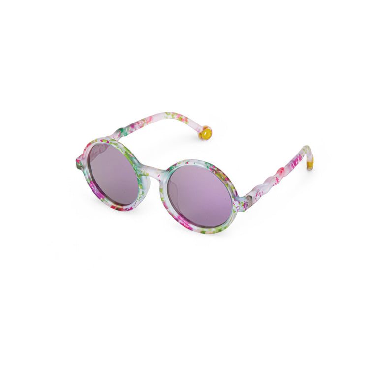 OLIVIO & CO. Junior round sunglasses Classic Olivio - Wild Flower 5-12y