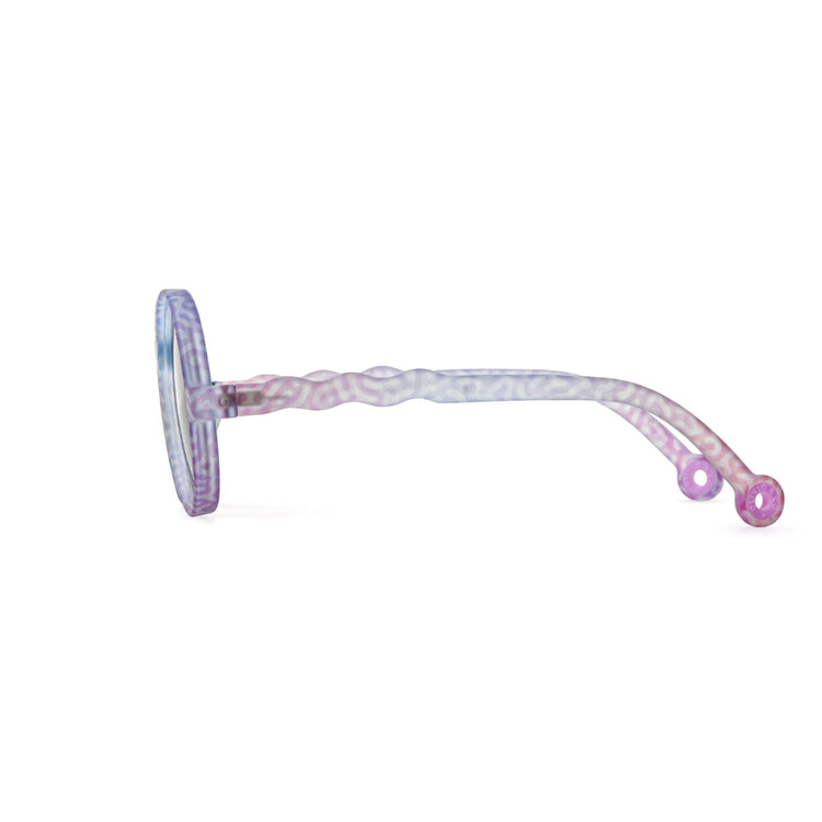 OLIVIO & CO. Kids round sunglasses Coral Reef-Coral Fantasy 3-5y