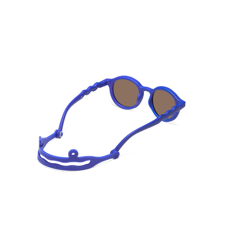 OLIVIO & CO. Toddler Oval Sunglasses Breakfast Art-Midnight Berry 18-36m