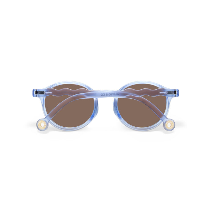 OLIVIO & CO. Kids Oval Sunglasses Breakfast Art-Blueberry 3-5Y