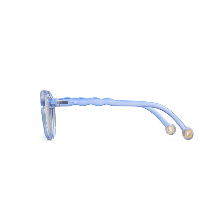OLIVIO & CO. Kids Oval Sunglasses Breakfast Art-Blueberry 3-5Y
