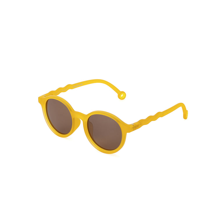 OLIVIO & CO. Kids Oval Sunglasses Citrus Garden-Citrus Yellow 3-5Y