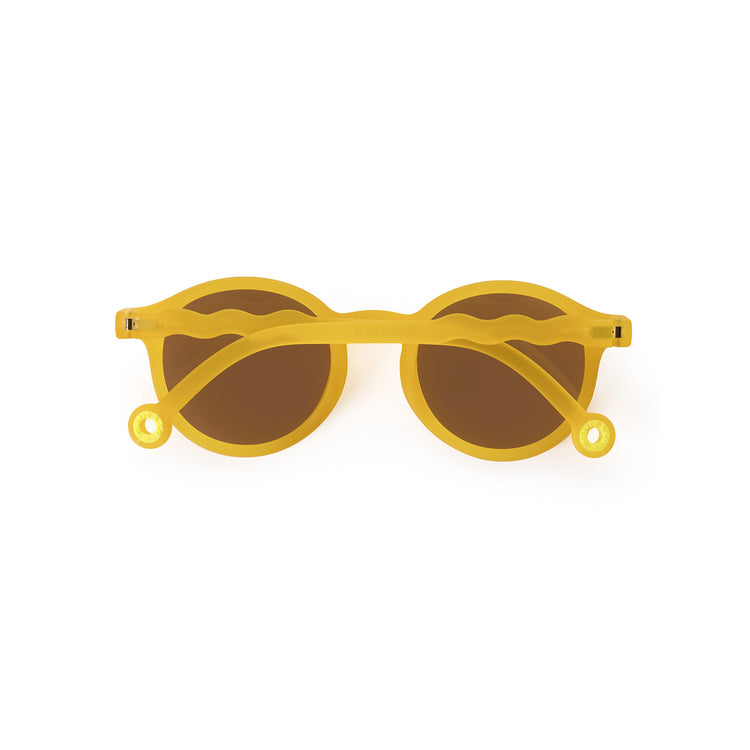 OLIVIO & CO. Kids Oval Sunglasses Citrus Garden-Citrus Yellow 3-5Y