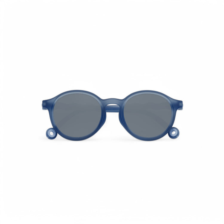OLIVIO & CO. Junior oval sunglasses Seaside Stripes - Navy Blue 5-12y