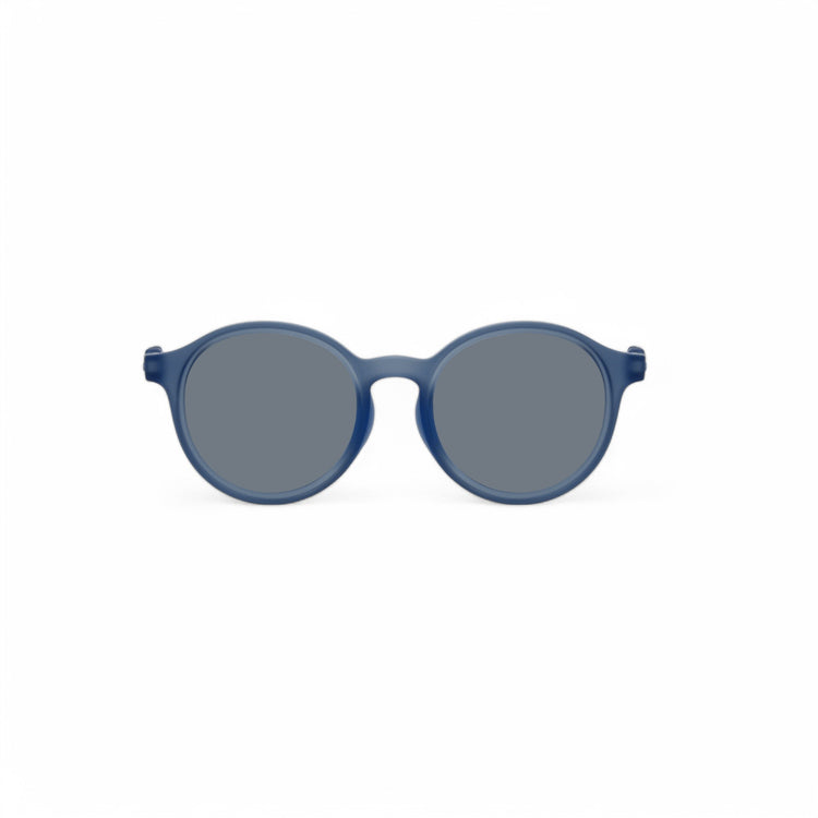 OLIVIO & CO. Junior oval sunglasses Seaside Stripes - Navy Blue 5-12y