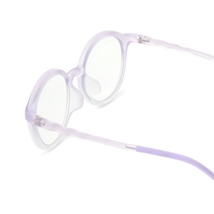 OLIVIO & CO. Junior oval screen glasses Tranquil Lavender 5-12y
