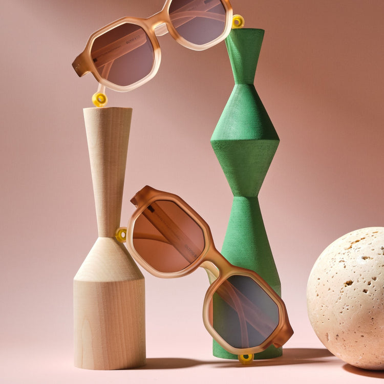 OLIVIO & CO. Γυαλιά ηλίου Creative Edition D Colorblock Sand 10-15 ετών