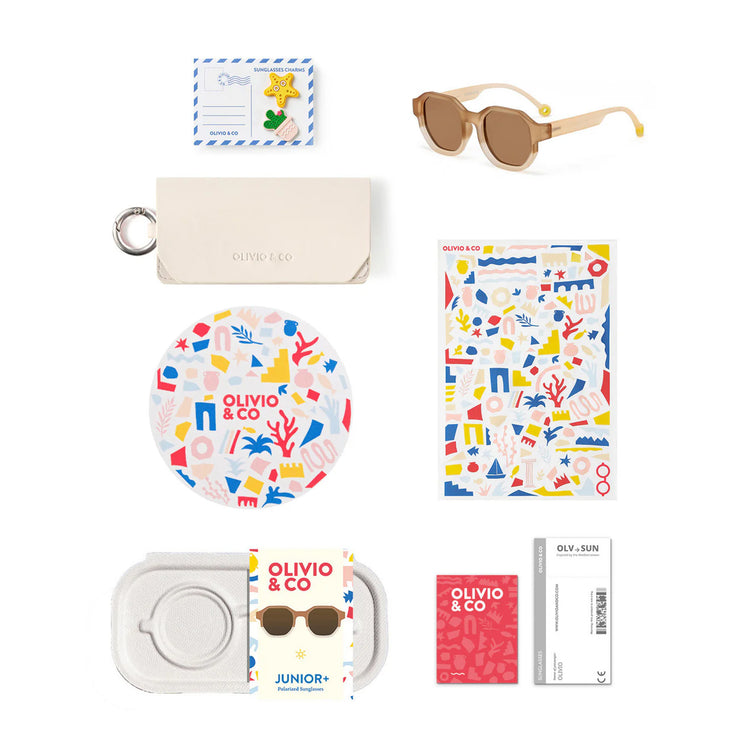 OLIVIO & CO. Γυαλιά ηλίου Creative Edition D Colorblock Sand 10-15 ετών