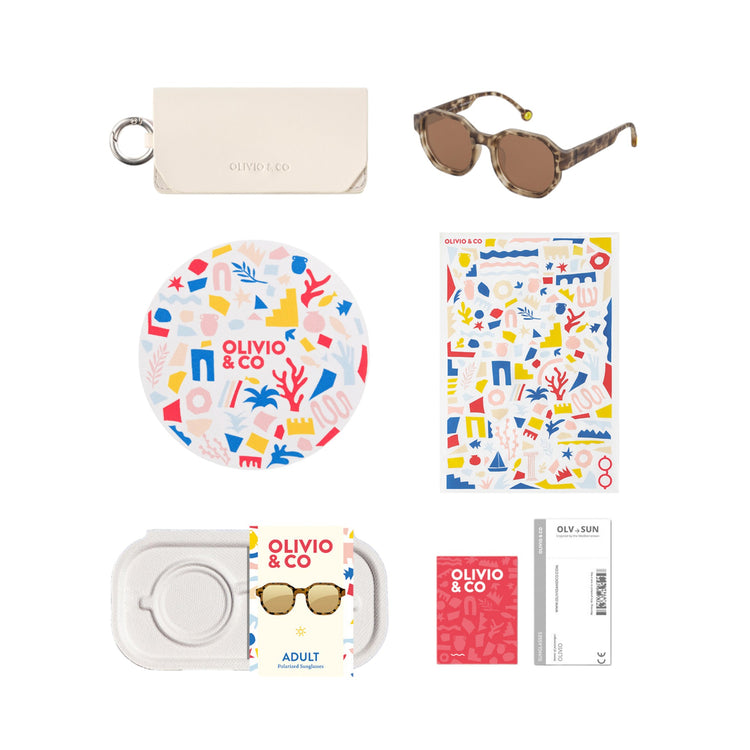 OLIVIO & CO. Γυαλιά ηλίου ενηλίκων Creative Edition D Tortoiseshell