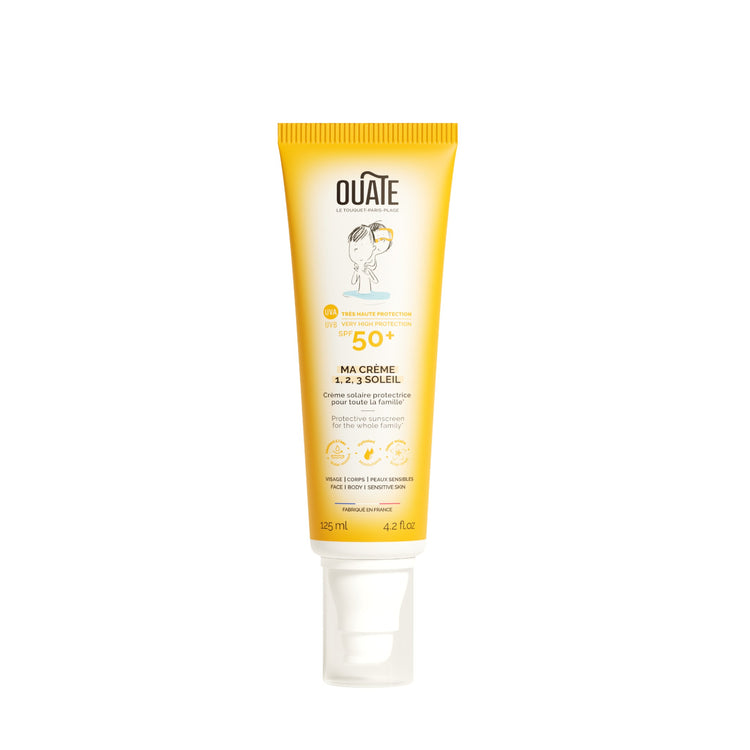 OUATE. Παιδικό αντιηλιακό σώματος-προσώπου SPF 50+ για παιδιά 3+ ετών unisex