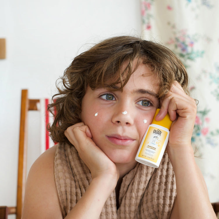OUATE. Παιδικό αντιηλιακό προσώπου SPF 50+ για παιδιά 3+ ετών unisex
