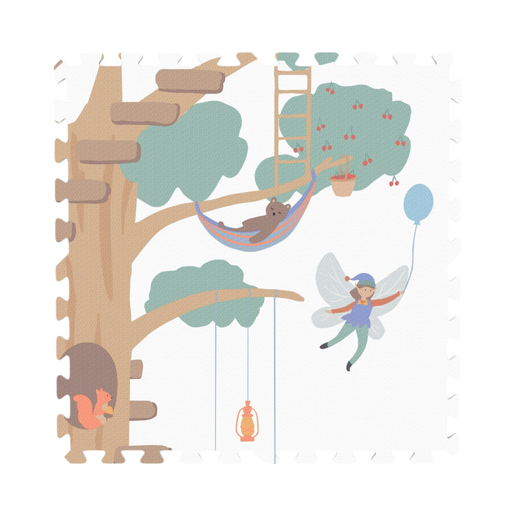 PLAY&GO. EEVAA playmat - puzzle - storage box - Treehouse