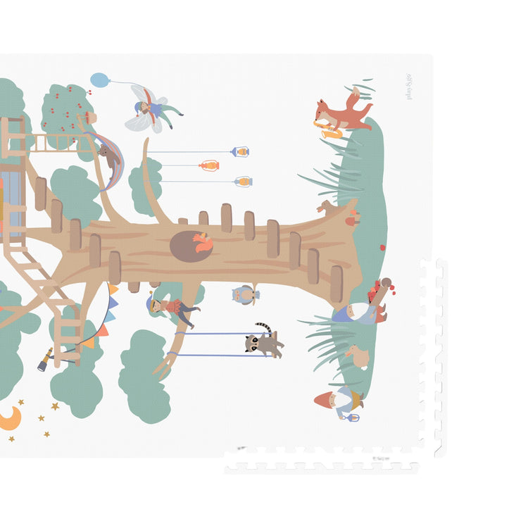 PLAY&GO. EEVAA playmat - puzzle - storage box - Treehouse