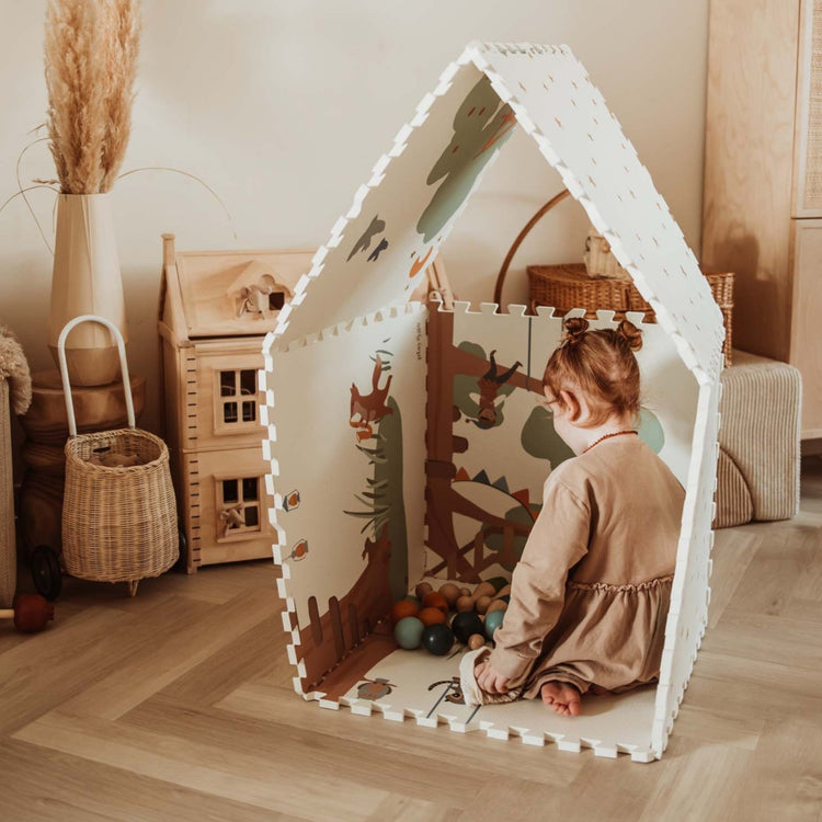 PLAY&GO. EEVAA playmat - puzzle - storage box - Treehouse